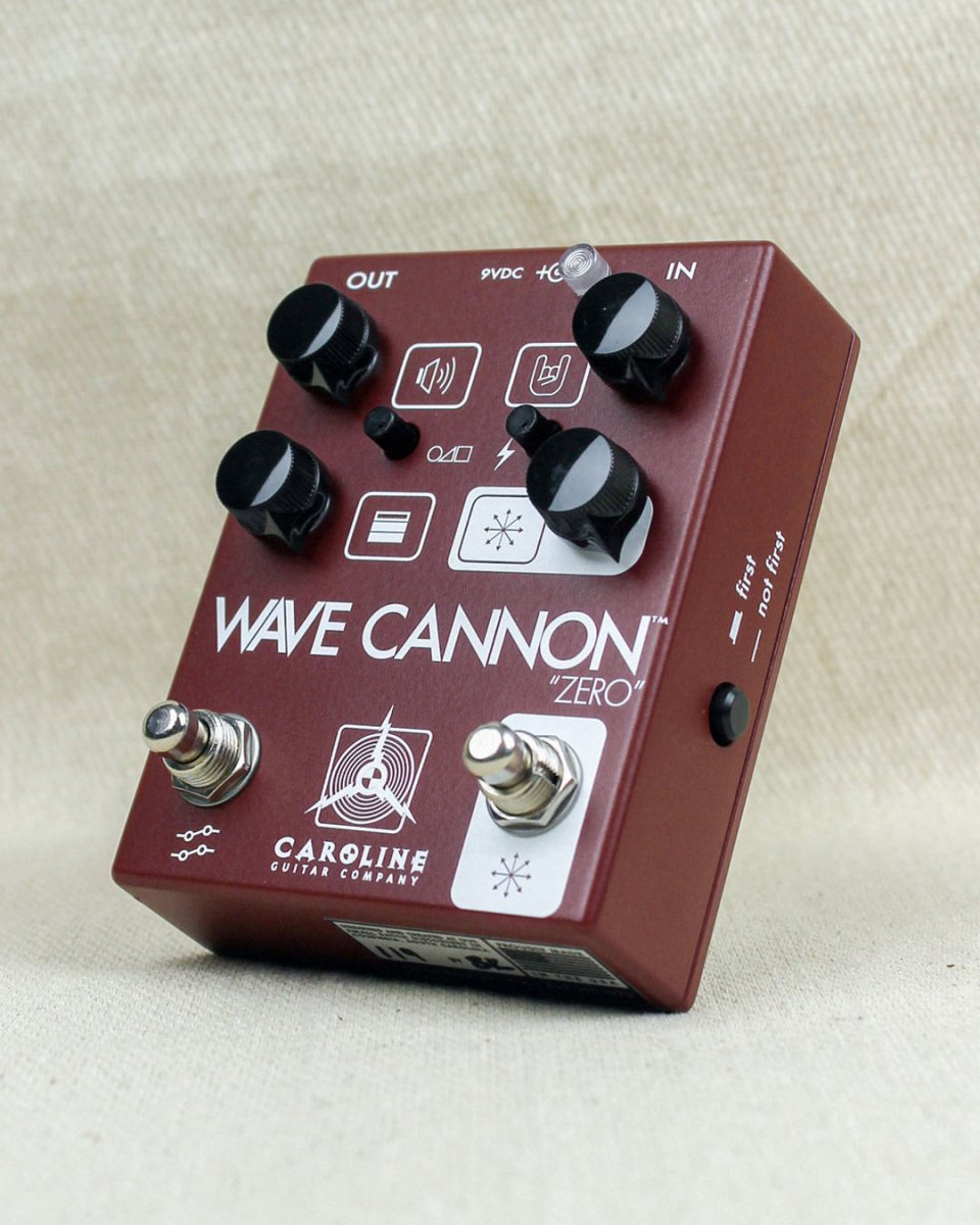 Caroline Guitar Company Wave Cannon Zero Distortion FX Pedal - Pedal Jungle