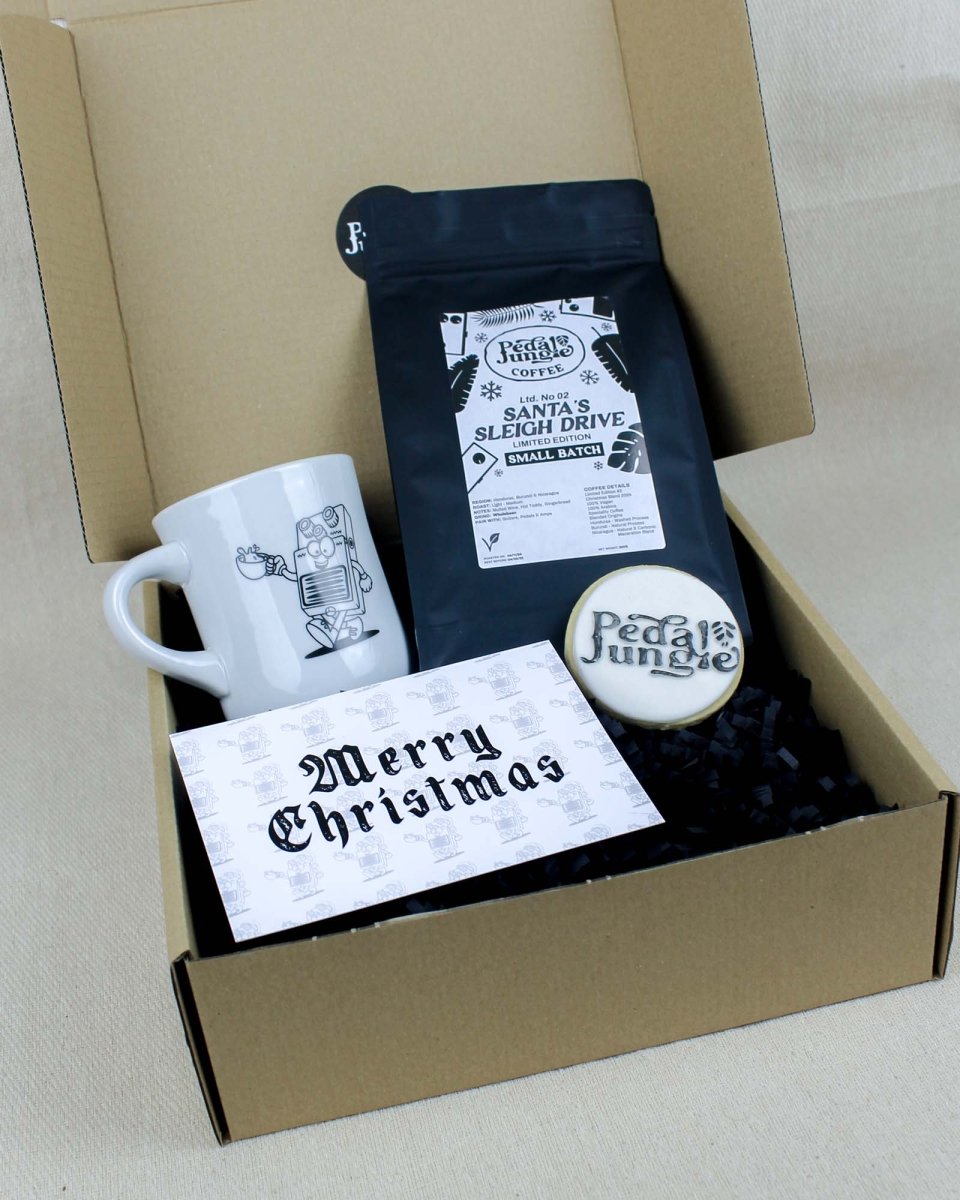 Christmas Coffee, Mug & Biscuit Box Set - Pedal Jungle