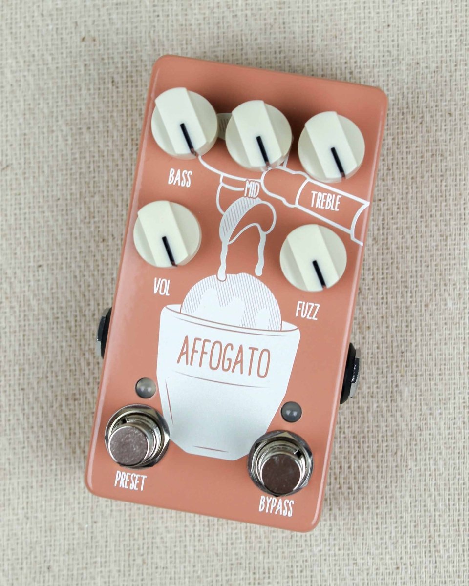 Coffee Shop Pedals Affogato Fuzz FX Pedal - Pedal Jungle