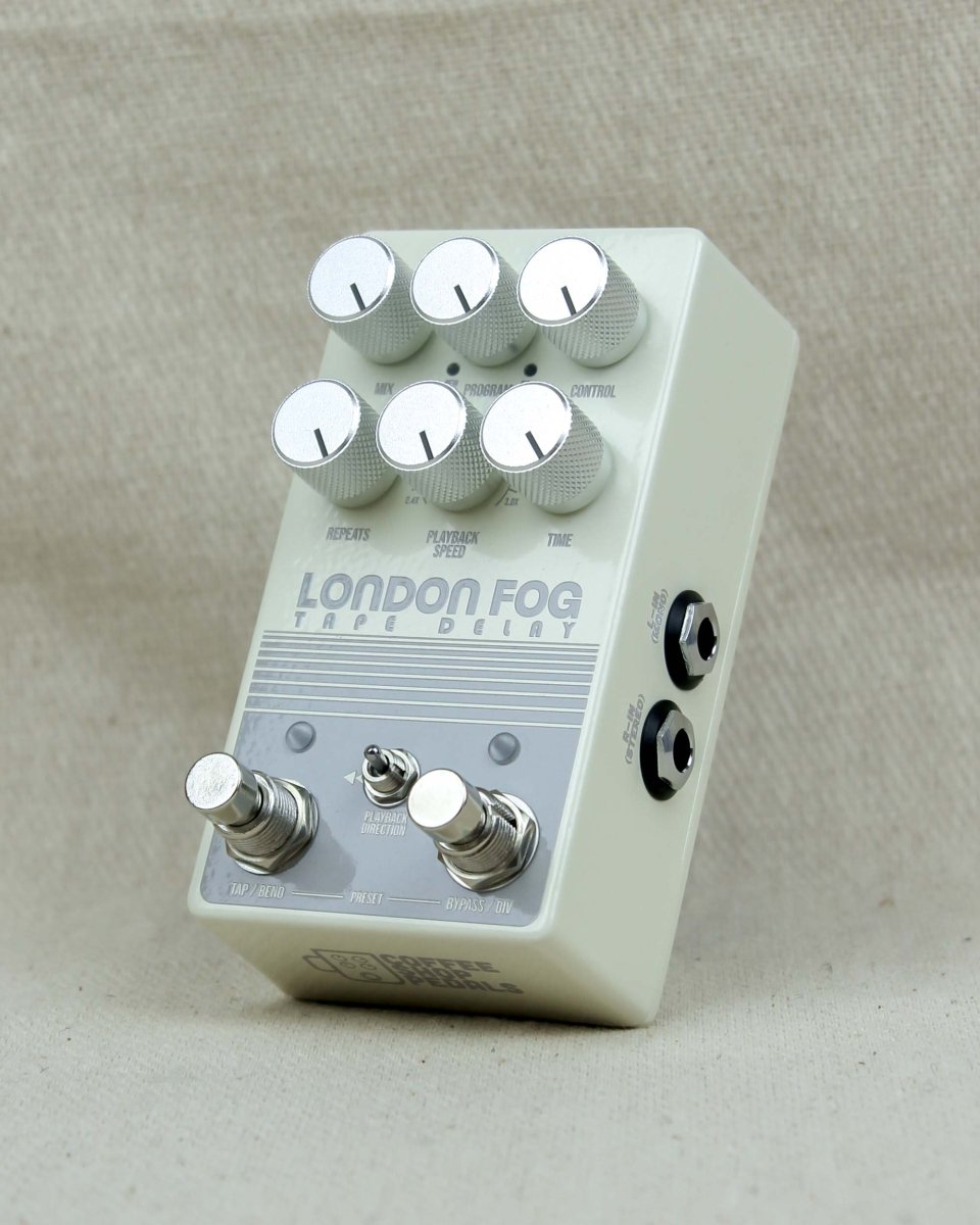 Coffee Shop Pedals London Fog Tape Delay FX Pedal - Pedal Jungle