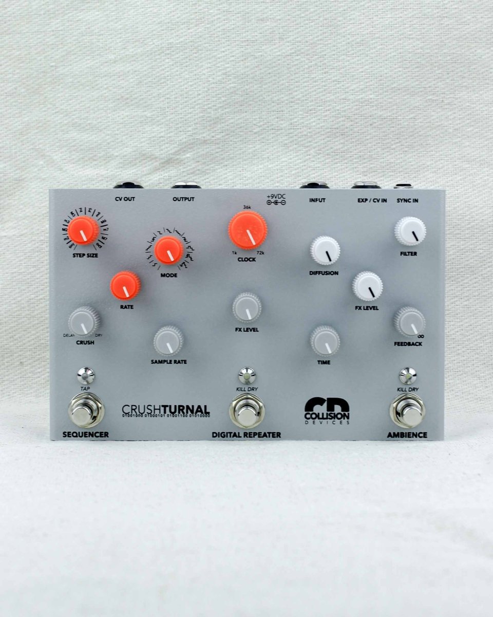 Collision Devices Crushturnal Clock Sequencer FX Pedal - Pedal Jungle