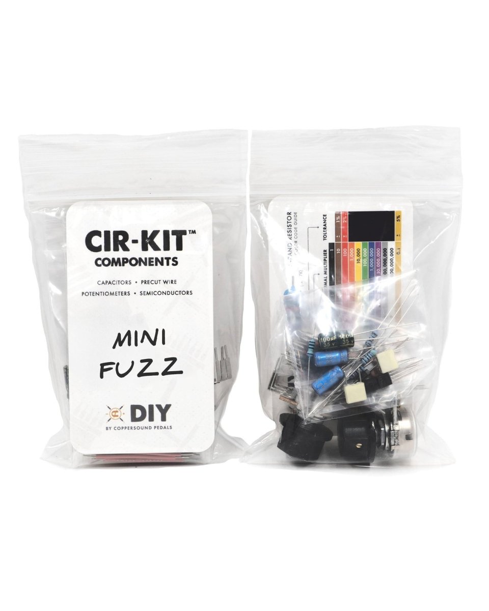 CopperSound Pedals DIY Cir - Kit Components Mini Fuzz - Pedal Jungle