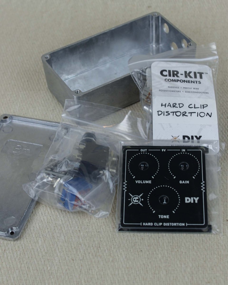 CopperSound Pedals DIY Cir - Kit Pedal Bundle Hard Clip Distortion - Pedal Jungle