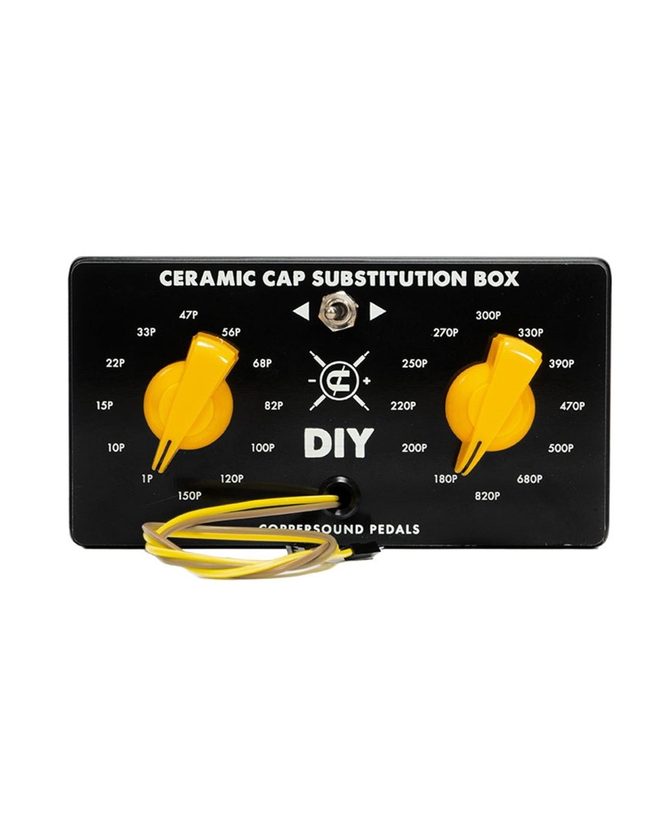 CopperSound Pedals DIY Substitution Box Ceramic Capacitor - Pedal Jungle