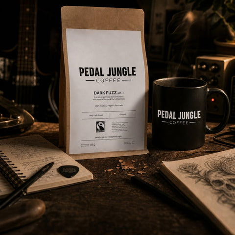 Dark Fuzz No.1 Whole Bean & Ground Coffee - Pedal Jungle