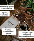 Dark Fuzz No.1 Whole Bean & Ground Coffee - Pedal Jungle
