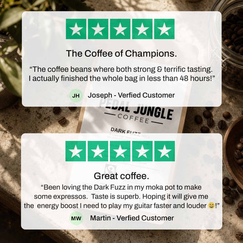 Dark Fuzz No.1 Whole Bean & Ground Coffee - Pedal Jungle