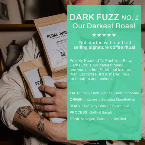 Dark Fuzz No.1 Whole Bean & Ground Coffee - Pedal Jungle