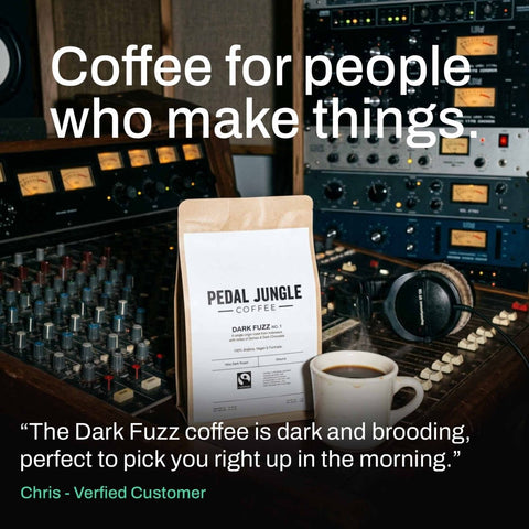 Dark Fuzz No.1 Whole Bean & Ground Coffee - Pedal Jungle