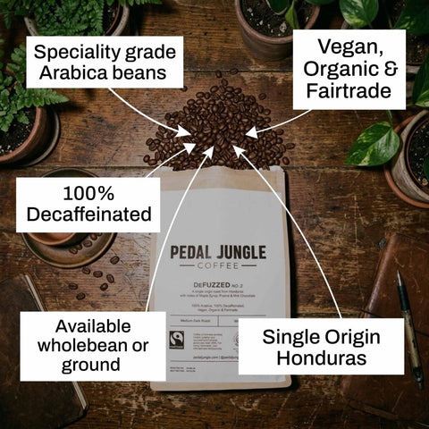 DeFuzzed No.2 Whole Bean & Ground Coffee - Pedal Jungle