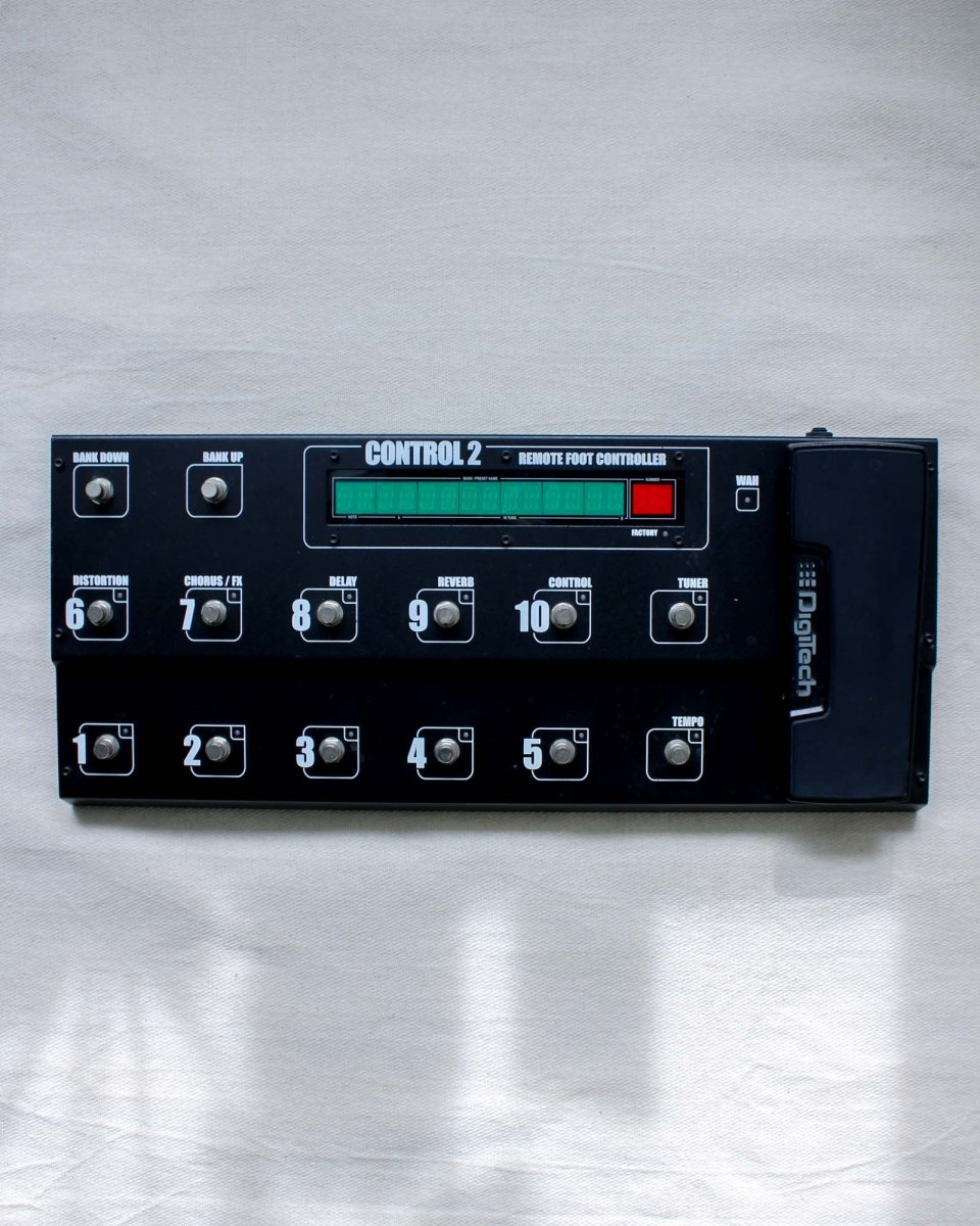 Digitech Controllers GSP1101 Control 2 Remote Foot Controller | Digitech | Used – Pedal Jungle