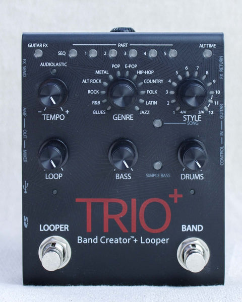 DigiTech TRIO Plus Band Creator + Looper FX Pedal [Used] - Pedal Jungle