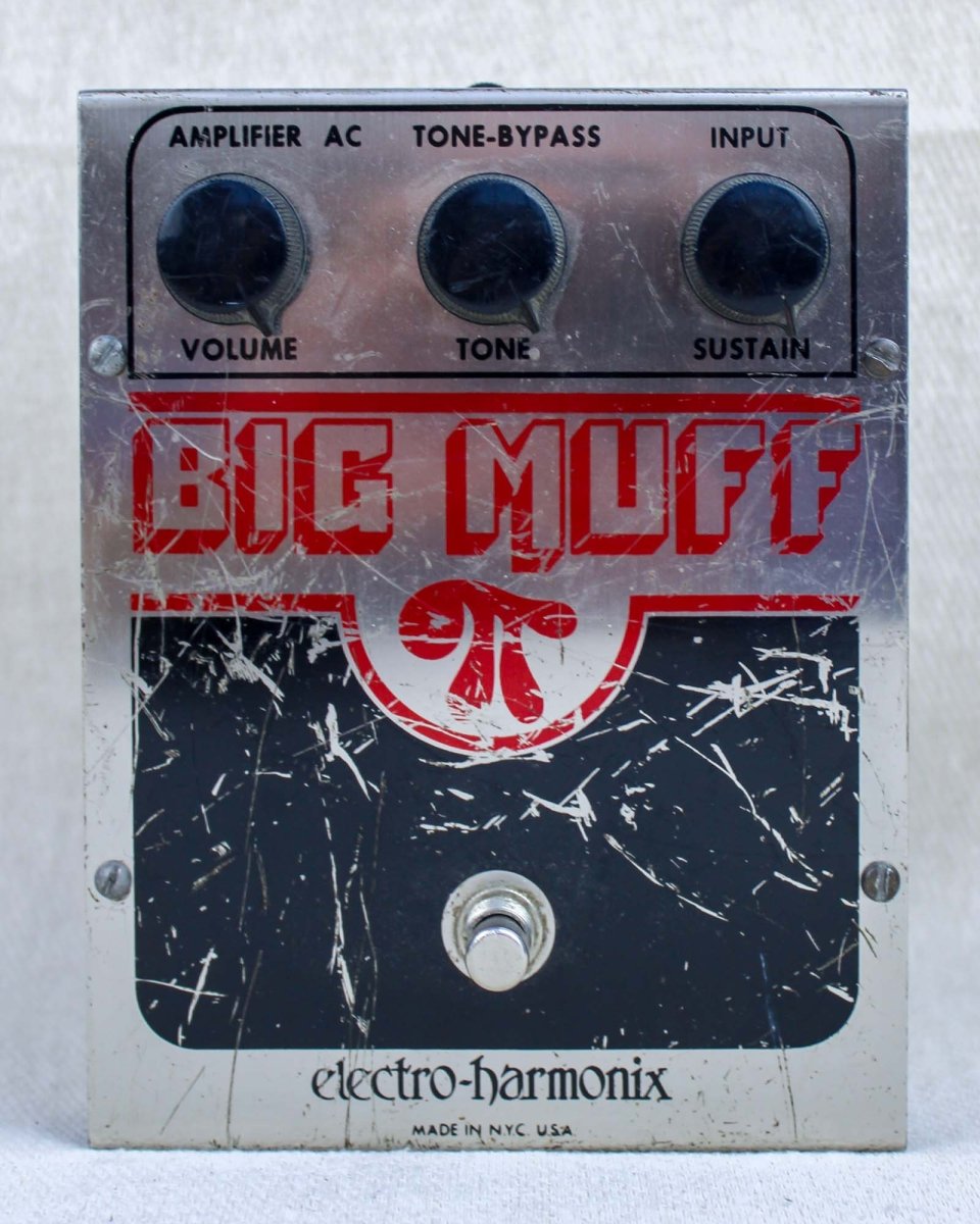 1978 Op-Amp Vintage V5 Big Muff Pi FX Pedal | EHX | Used – Pedal