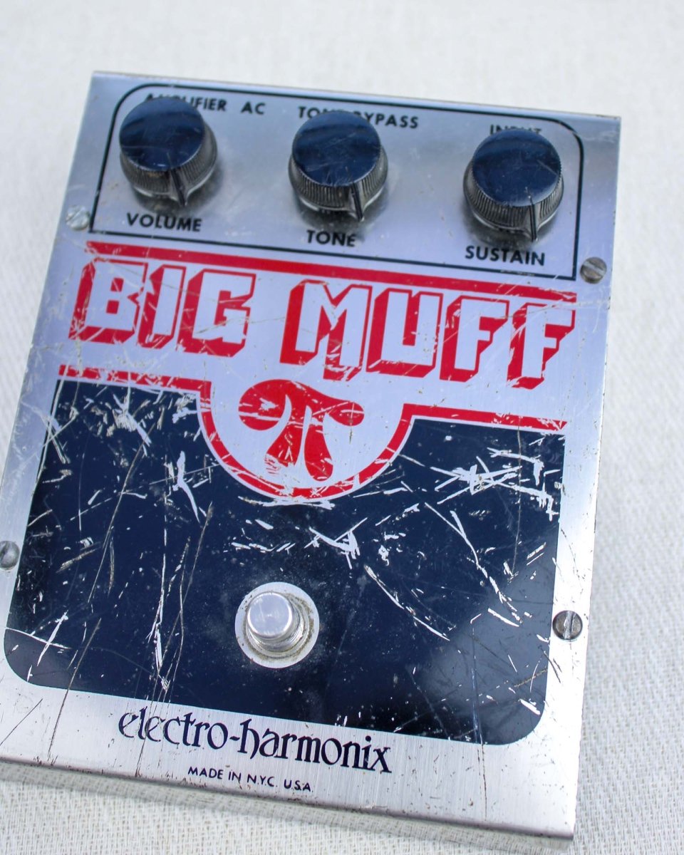1978 Op-Amp Vintage V5 Big Muff Pi FX Pedal | EHX | Used – Pedal