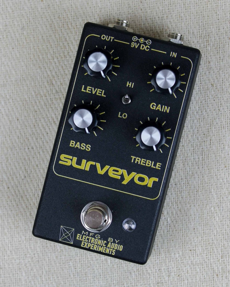 Electronic Audio Experiments Surveyor V2.5 Preamp FX Pedal - Pedal Jungle