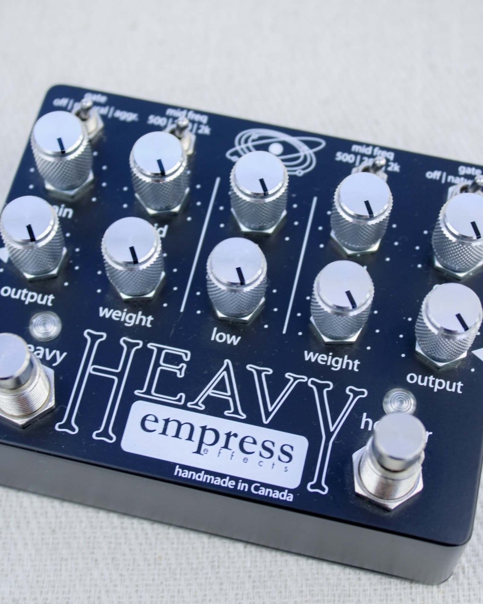 Heavy Dual Channel Distortion FX Pedal | Empress Effects | Used