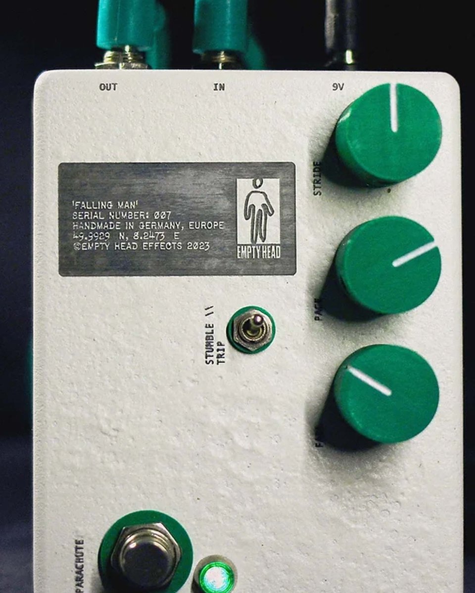 Empty Head Effects The Falling Man Delay FX Pedal - Pedal Jungle