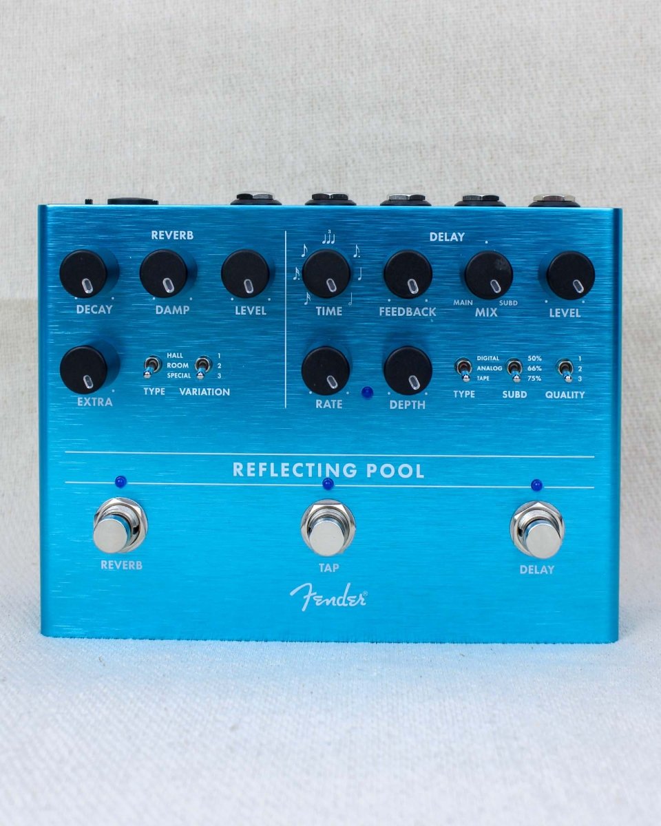 Reflecting Pool Delay & Reverb | Fender | Used – Pedal Jungle