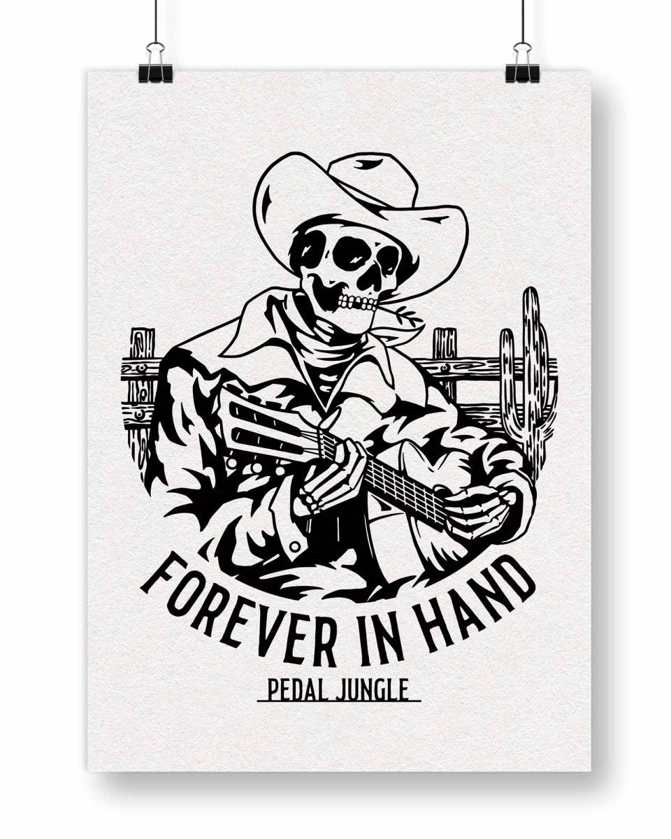 Forever In Hand Digital Poster - Pedal Jungle