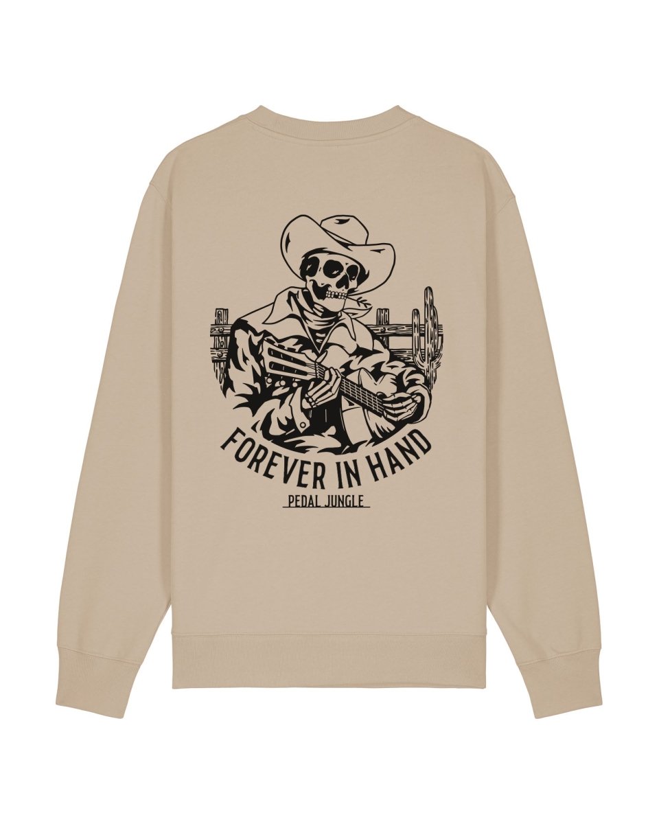 Forever In Hand Organic Vegan Sweatshirt Desert - Pedal Jungle