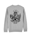 Forever In Hand Organic Vegan Sweatshirt Grey - Pedal Jungle