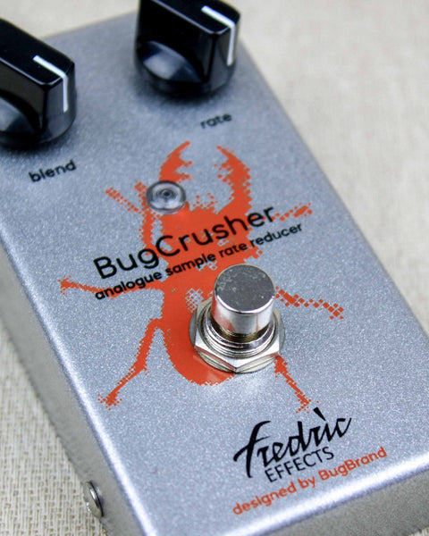 bug crusher pedal BugCrusher Analog Sample Rate Reducer FX Pedal
