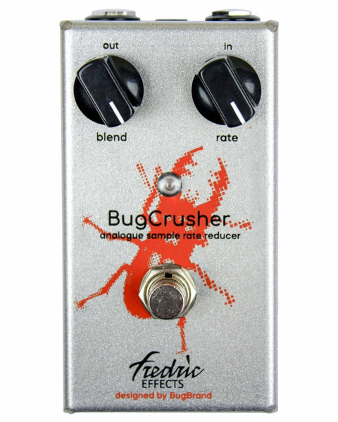fredric pedals BugCrusher Analog Sample Rate Reducer FX Pedal