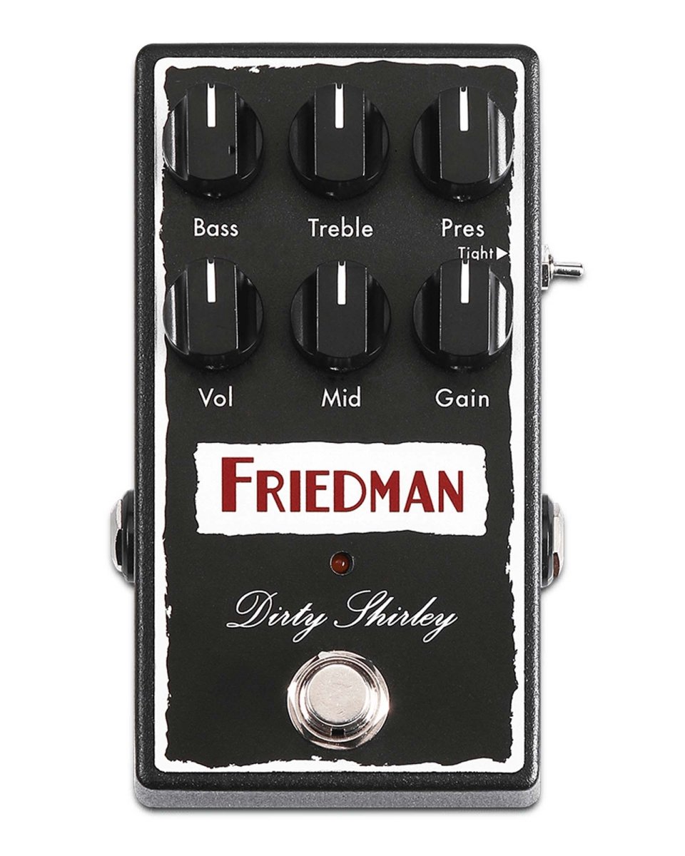 Friedman Dirty Shirley Overdrive FX Pedal - Pedal Jungle