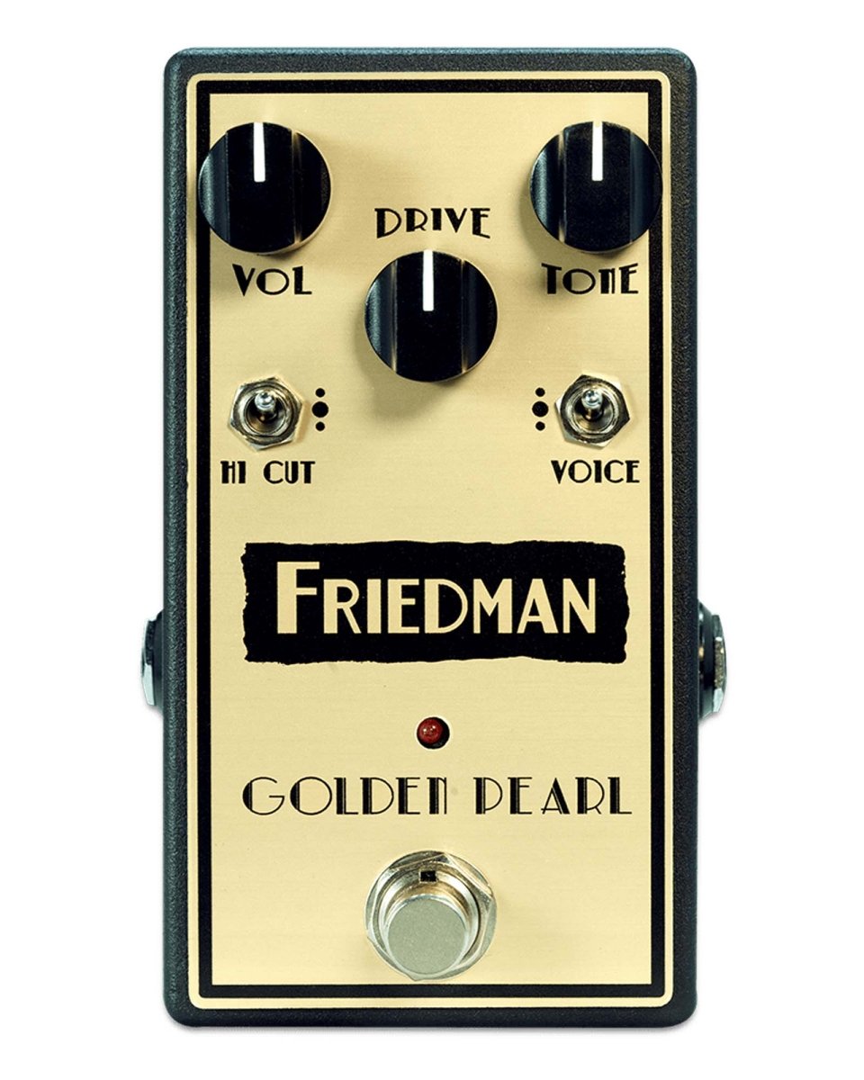 Friedman Golden Pearl Overdrive FX Pedal - Pedal Jungle