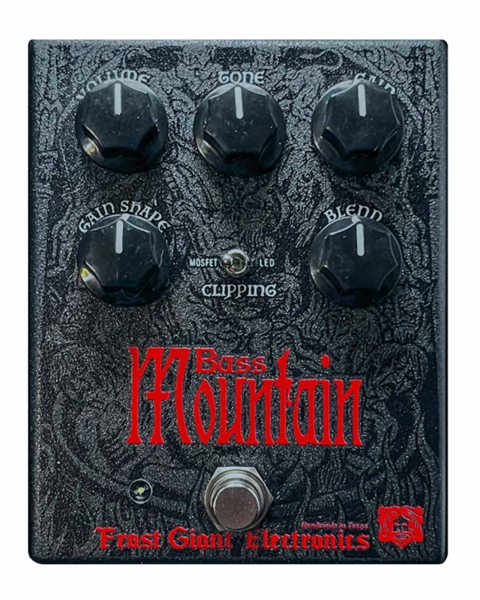 Frost Giant Electronics Bass Mountain Distortion FX Pedal - Pedal Jungle