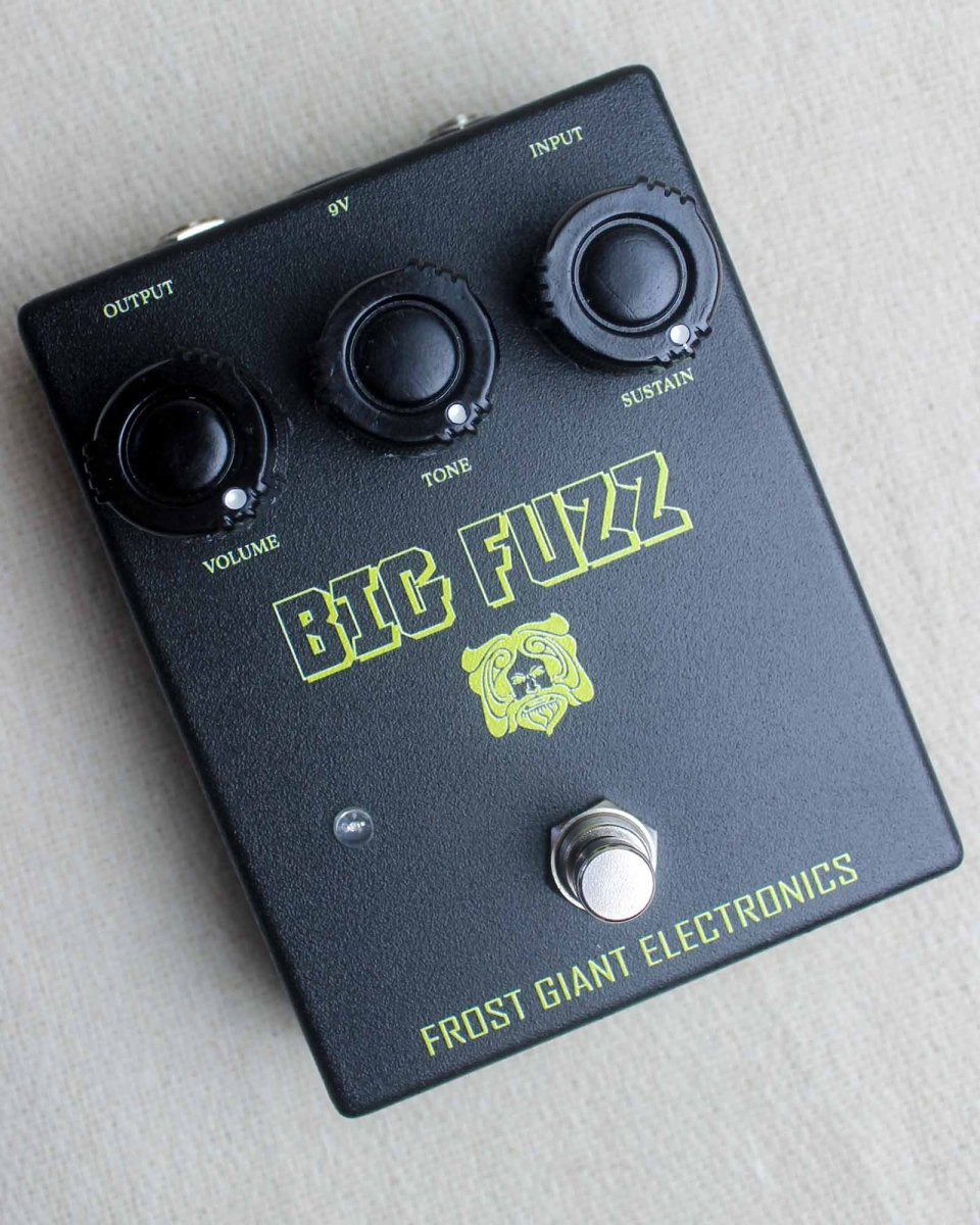 Frost Giant Electronics Big Fuzz FX Pedal [Black Russian] - Pedal Jungle