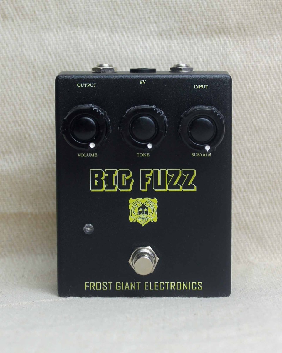 Frost Giant Electronics Big Fuzz FX Pedal [Black Russian] - Pedal Jungle