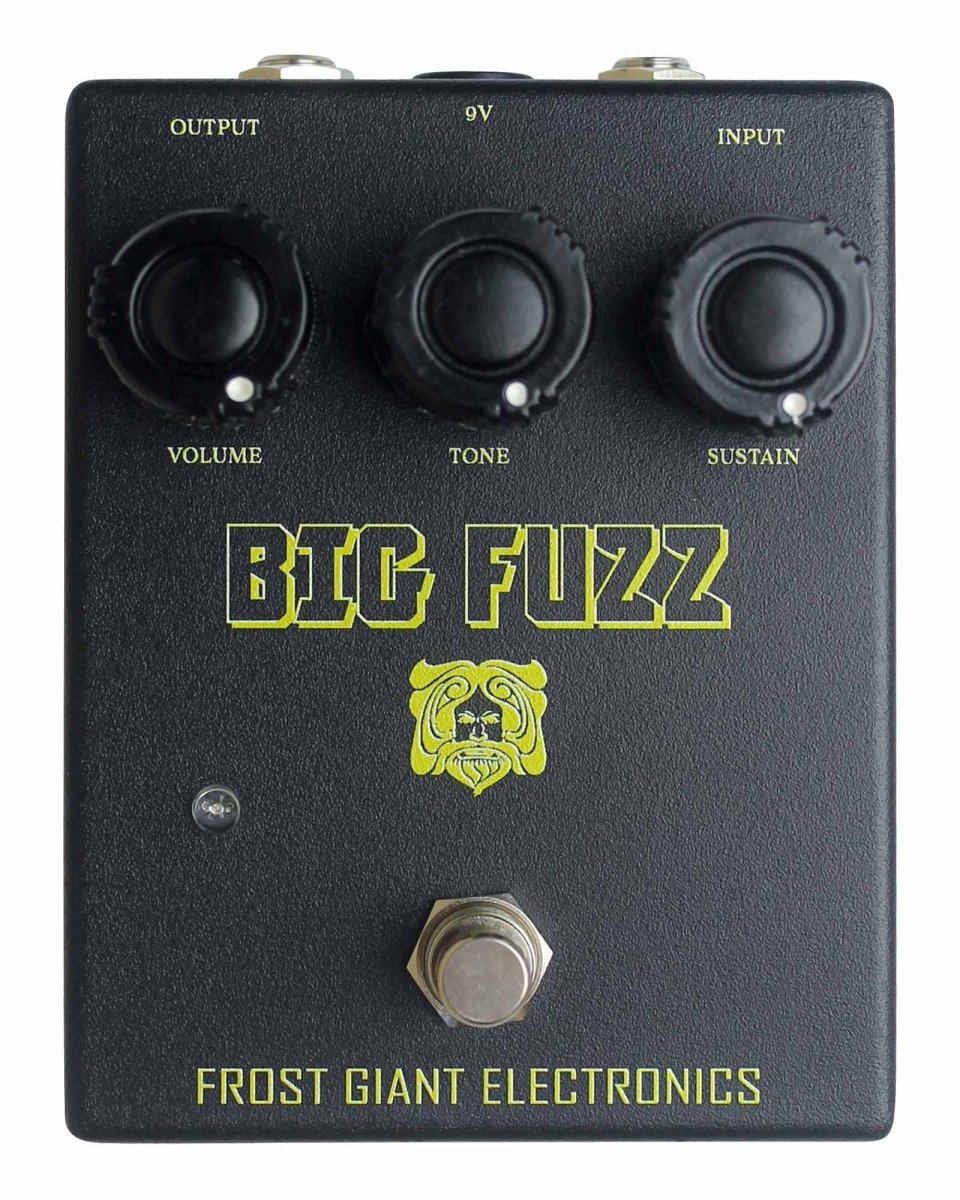 Frost Giant Electronics Big Fuzz FX Pedal [Black Russian] - Pedal Jungle