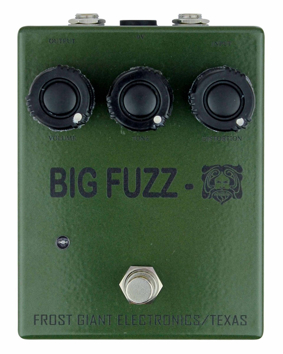Frost Giant Electronics Big Fuzz FX Pedal [Green Bubble] - Pedal Jungle