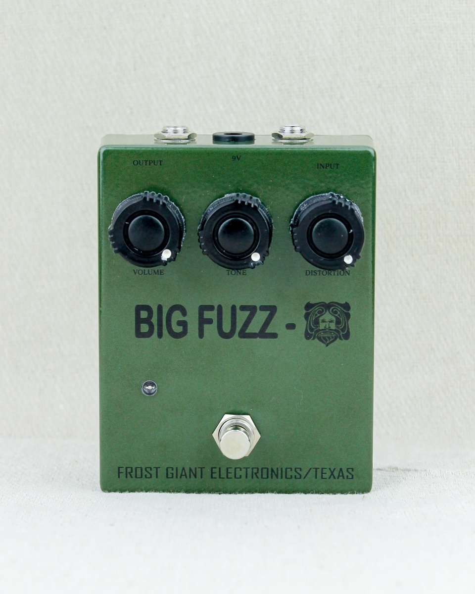 Frost Giant Electronics Big Fuzz FX Pedal [Green Bubble] - Pedal Jungle