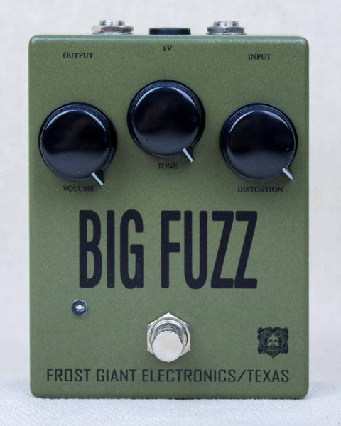 heaviest fuzz pedal Big FX | Tall Font Green Bubble Pedal Effects_Distortion / Overdrive / Fuzz The Volume Color:Berry Triblend CUBE STEREO HYBRID 140