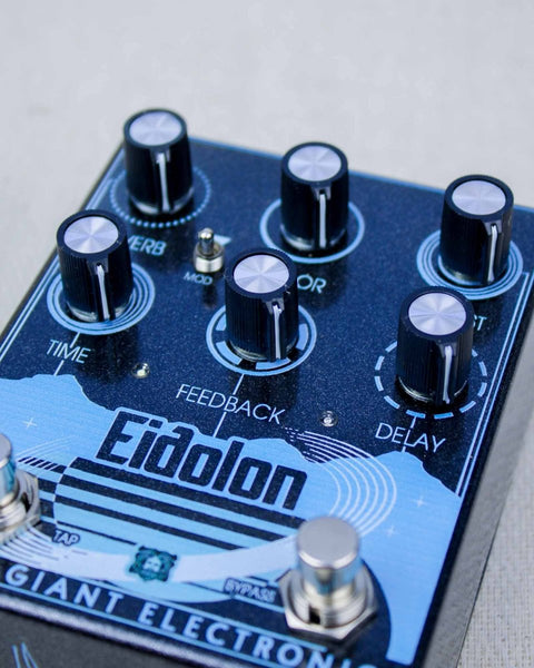 Frost Giant Electronics Eidolon Delay Reverb & Clean Boost FX Pedal - Pedal Jungle