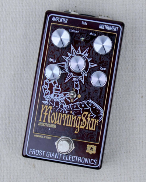 Frost Giant Electronics Mourning Star Advanced Overdrive FX Pedal - Pedal Jungle