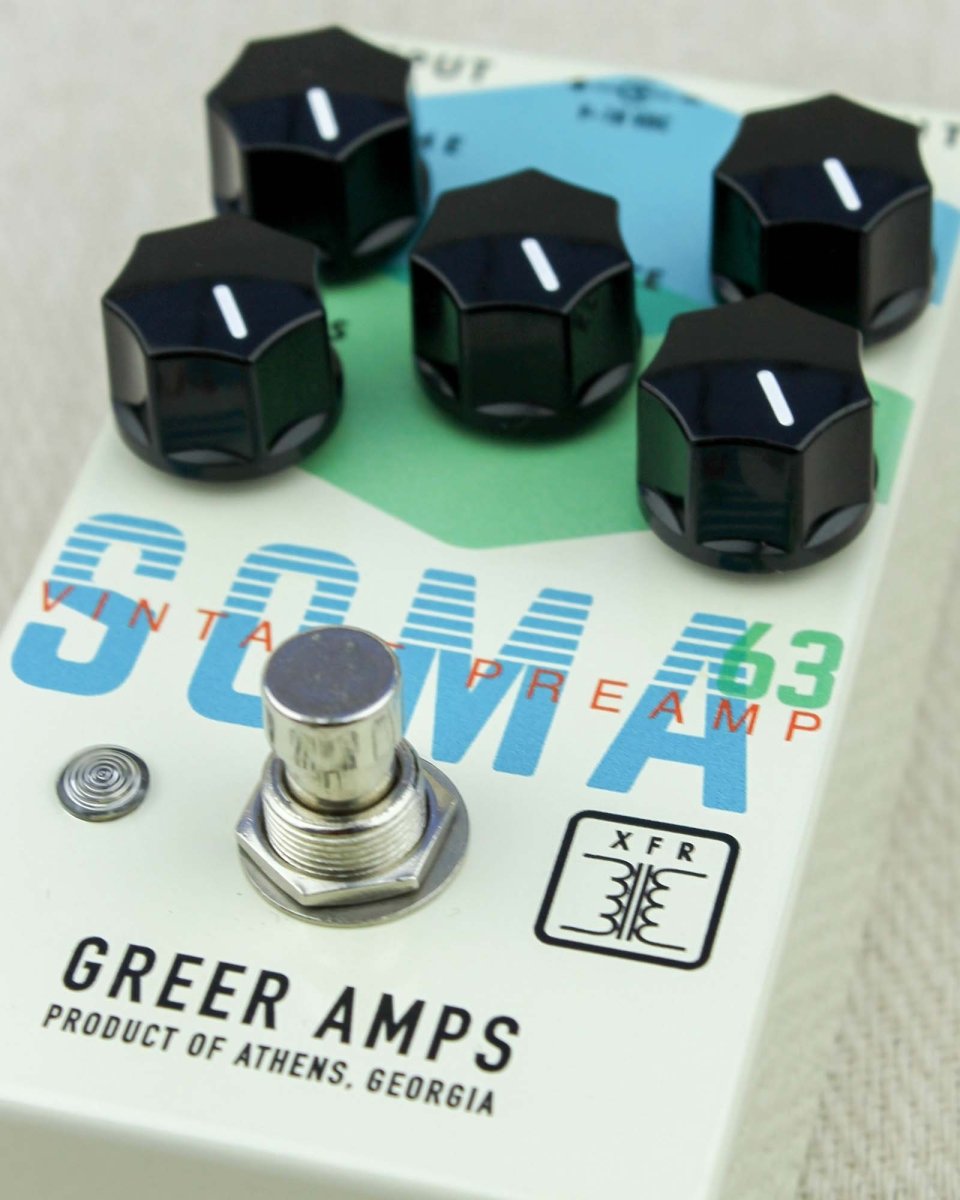 Greer Amps Soma 63 Vintage Preamp FX Pedal - Pedal Jungle