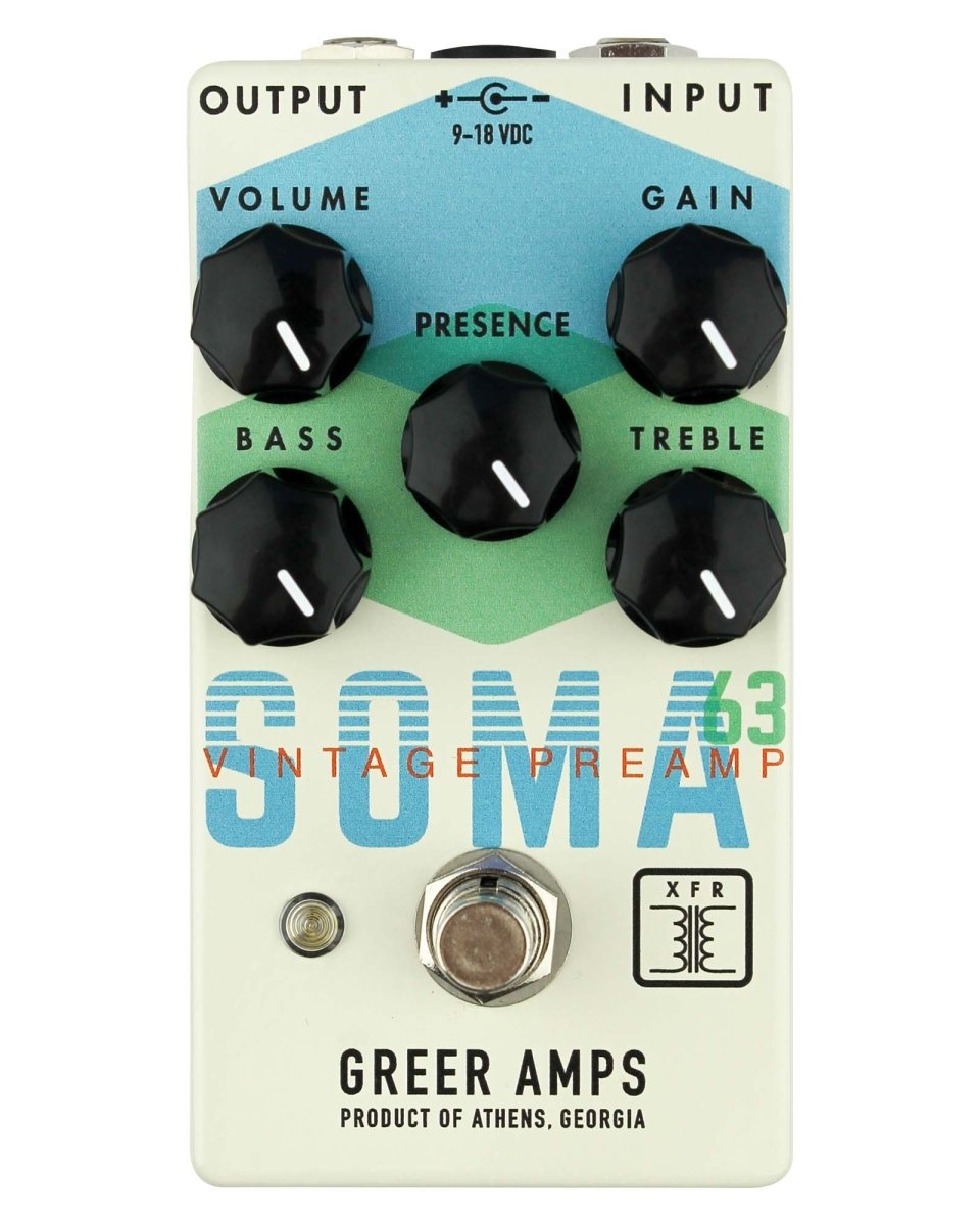 Greer Amps Soma 63 Vintage Preamp FX Pedal - Pedal Jungle