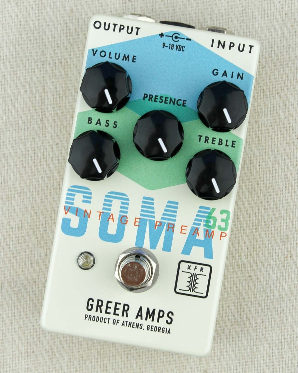 Greer Amps Soma 63 Vintage Preamp FX Pedal - Pedal Jungle