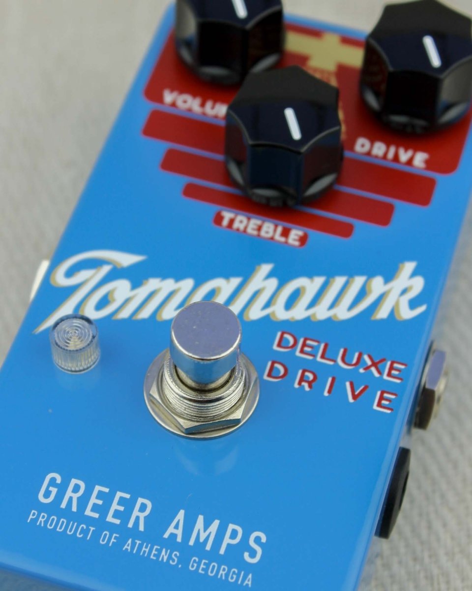 Greer Amps Tomahawk Deluxe Drive FX Pedal - Pedal Jungle