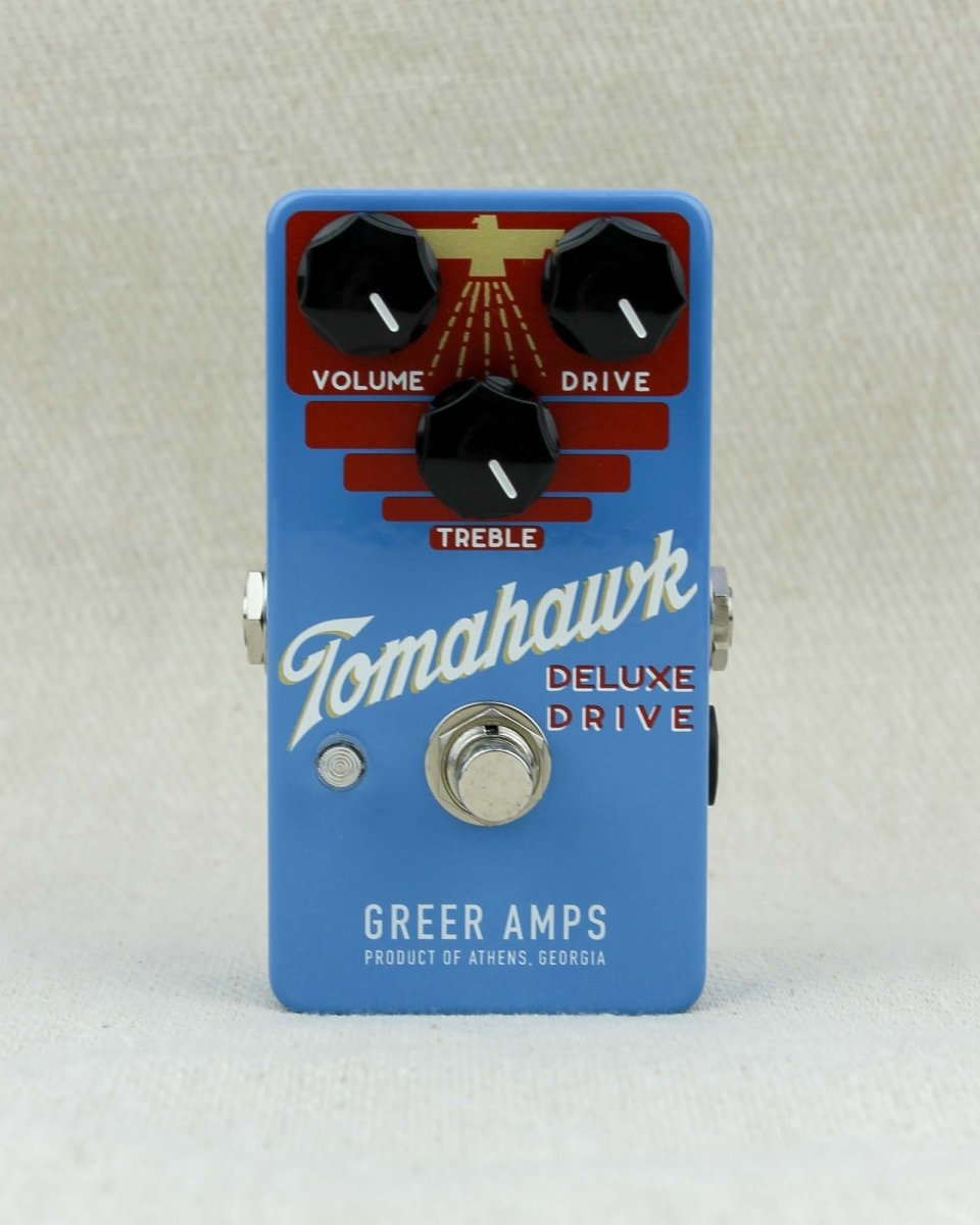 Greer Amps Tomahawk Deluxe Drive FX Pedal - Pedal Jungle