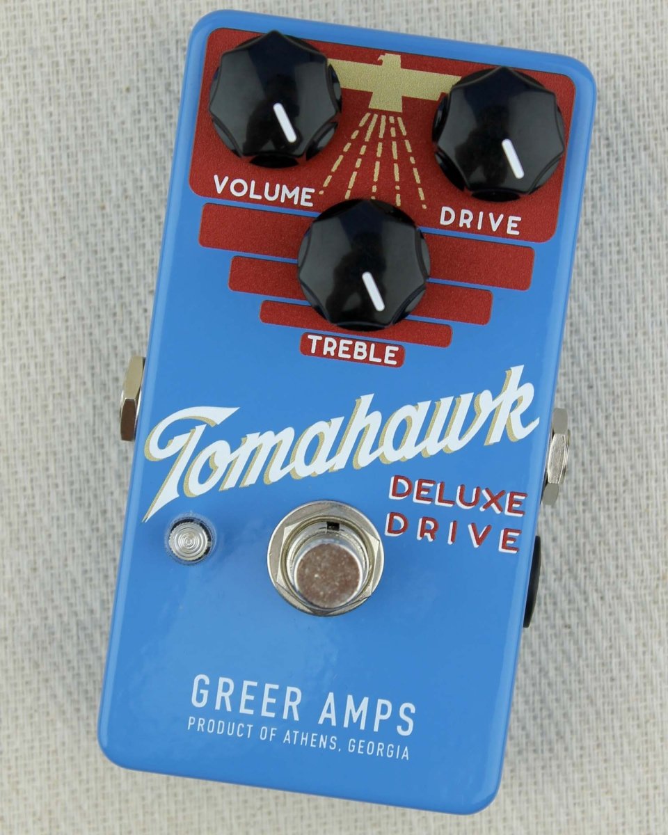 Greer Amps Tomahawk Deluxe Drive FX Pedal - Pedal Jungle