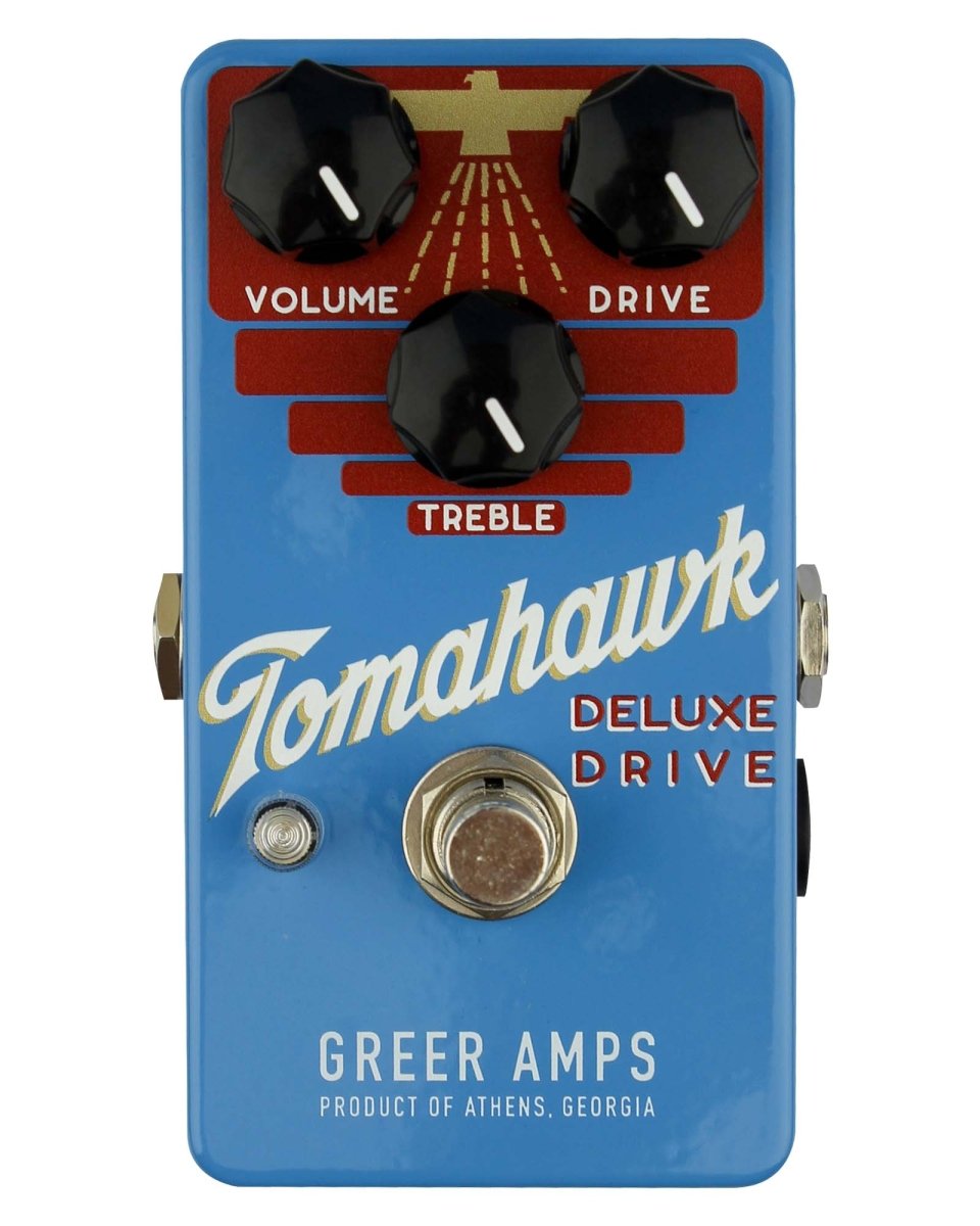 Greer Amps Tomahawk Deluxe Drive FX Pedal - Pedal Jungle