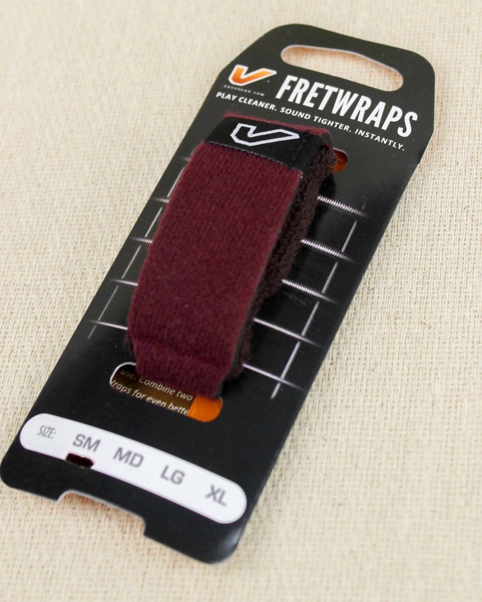 Gruv Gear Fretwraps String Muters 1 - Pack [Burgundy] - Pedal Jungle