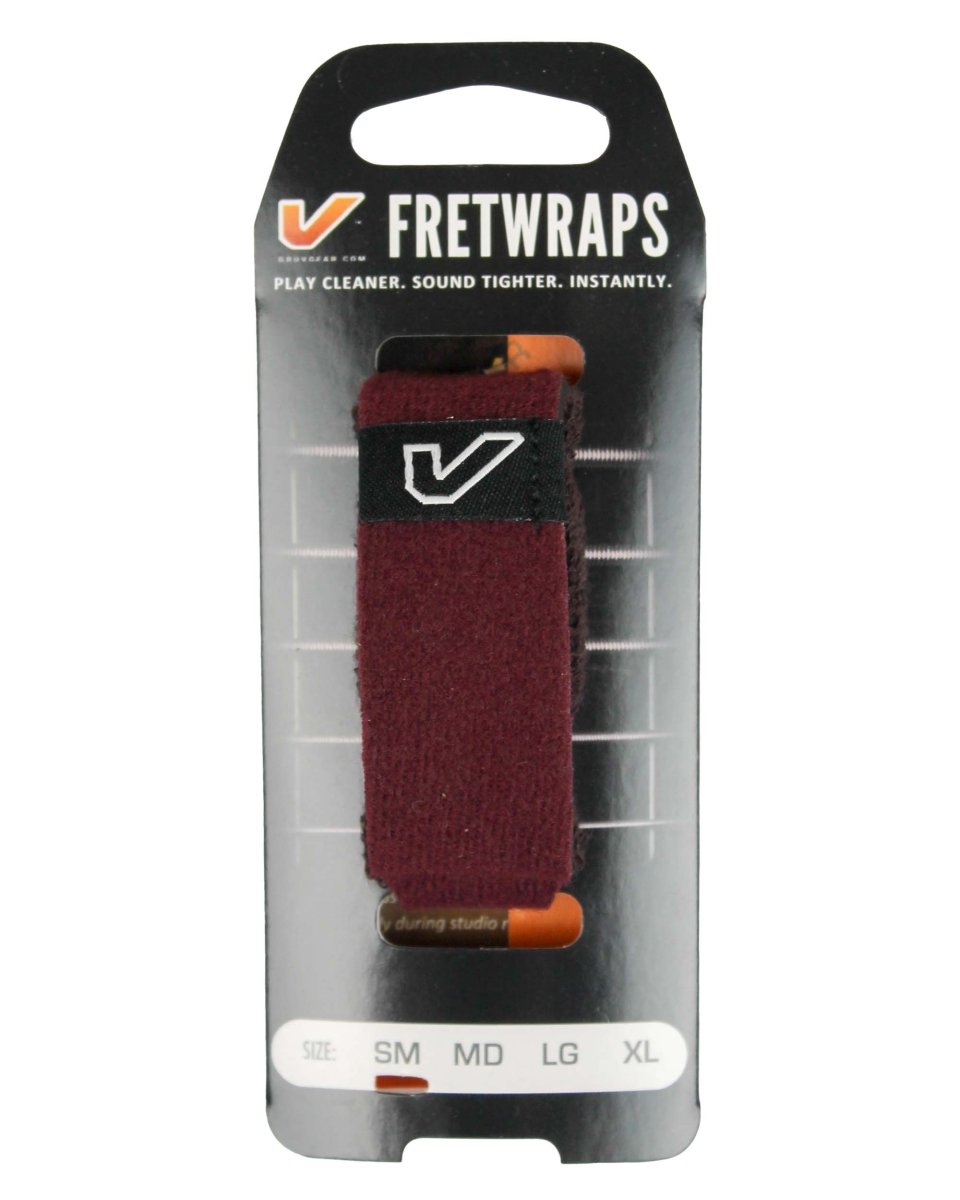 Gruv Gear Fretwraps String Muters 1 - Pack [Burgundy] - Pedal Jungle