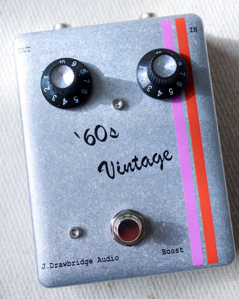 J. Drawbridge Audio '60s Vintage Boost FX Pedal - Pedal Jungle