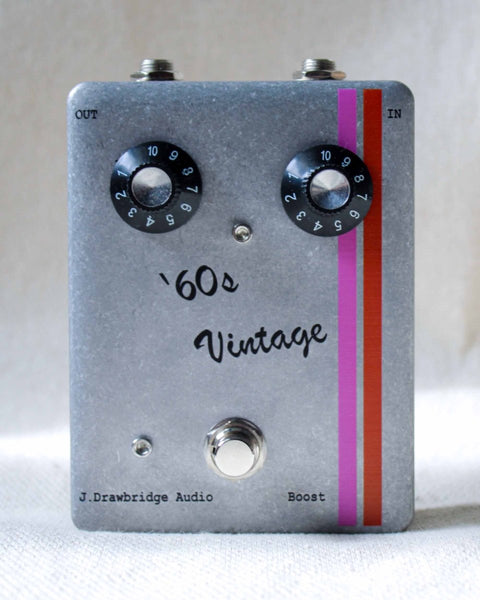 J. Drawbridge Audio '60s Vintage Boost FX Pedal - Pedal Jungle