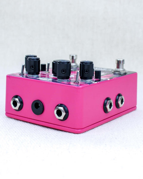 KMA Machines Cirrus Spatial - Temporal Modifier Reverb & Delay Limited Pink FX Pedal [Used] - Pedal Jungle